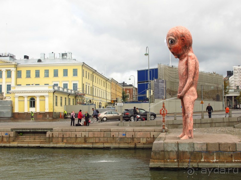 Золотая осень в Хельсинки - Суоменлинна. На пароме.