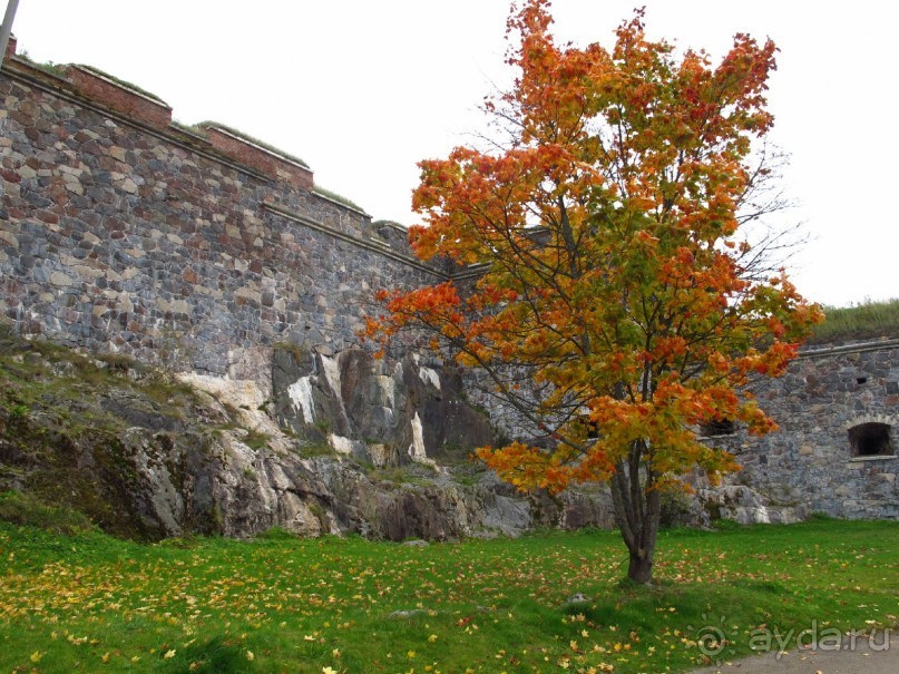 Золотая осень в Хельсинки - Суоменлинна. На пароме.