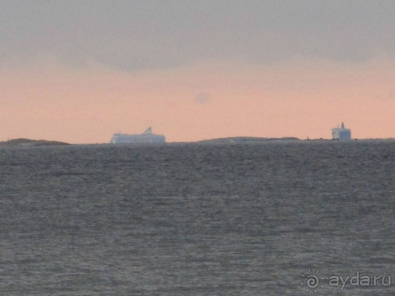 Золотая осень в Хельсинки - Суоменлинна. На пароме.