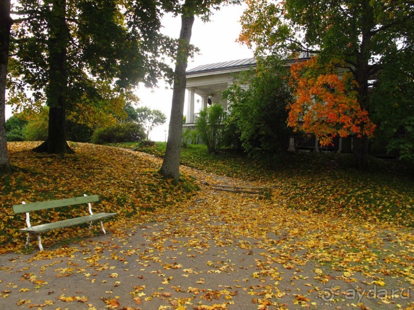 Золотая осень в Хельсинки - Суоменлинна. На пароме.