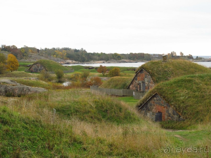Золотая осень в Хельсинки - Суоменлинна. На пароме.