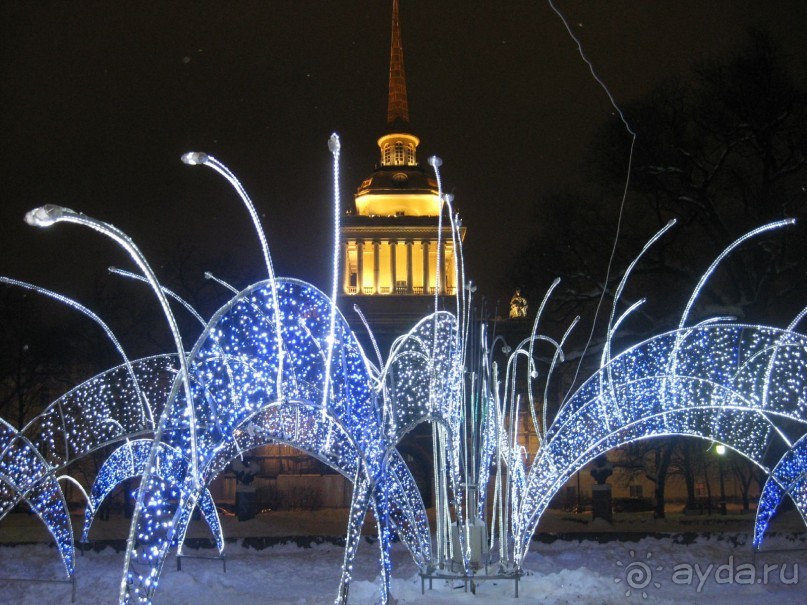 Санкт - Петербург Новый год 2014