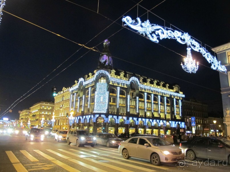 Санкт - Петербург Новый год 2014