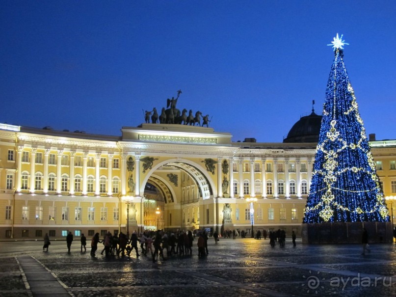 Санкт - Петербург Новый год 2014