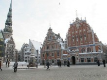 Рига. Романтическая поездка в Рождество в преддверии конца света.