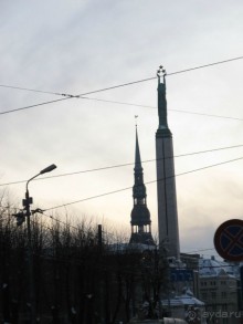 Рига. Романтическая поездка в Рождество в преддверии конца света.