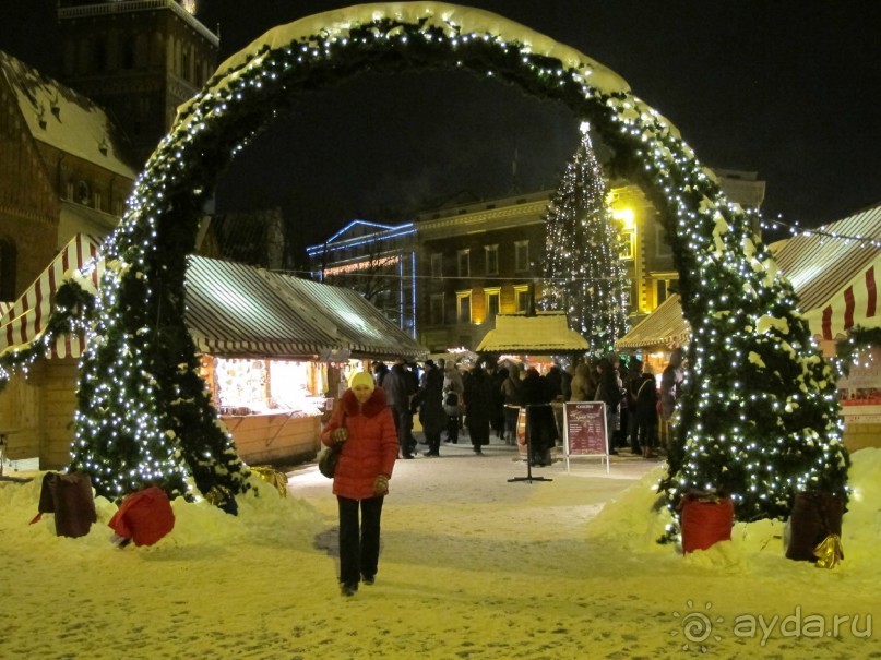 Рига. Романтическая поездка в Рождество в преддверии конца света.