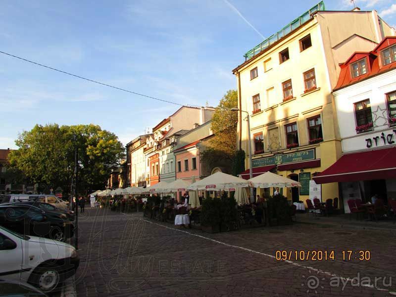 На машине из Латвии в Грецию - 09.10.2014 - день второй: Краков, Польша. 