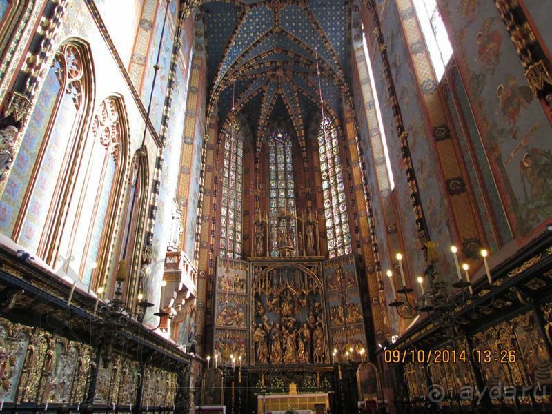 На машине из Латвии в Грецию - 09.10.2014 - день второй: Краков, Польша. 