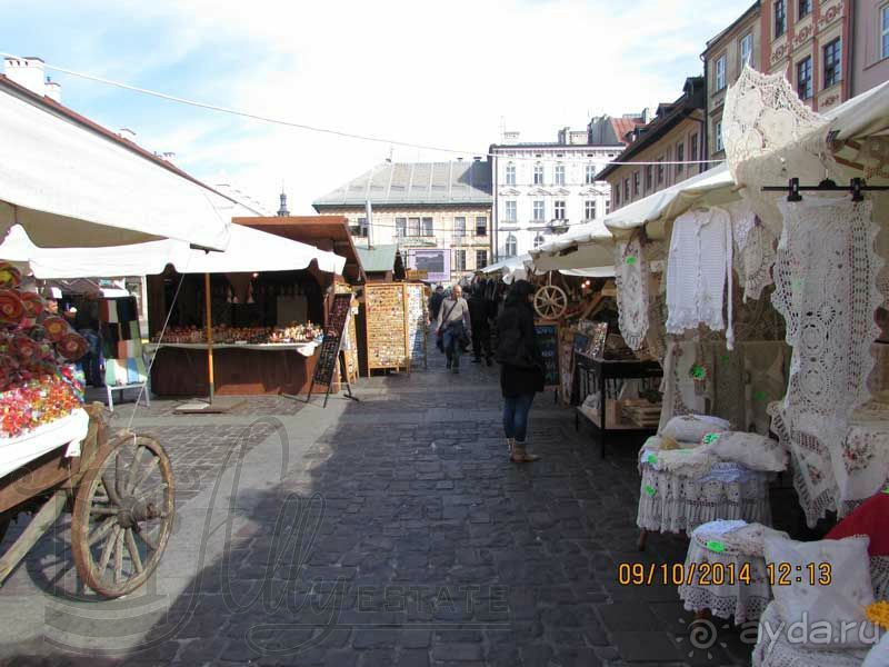 На машине из Латвии в Грецию - 09.10.2014 - день второй: Краков, Польша. 