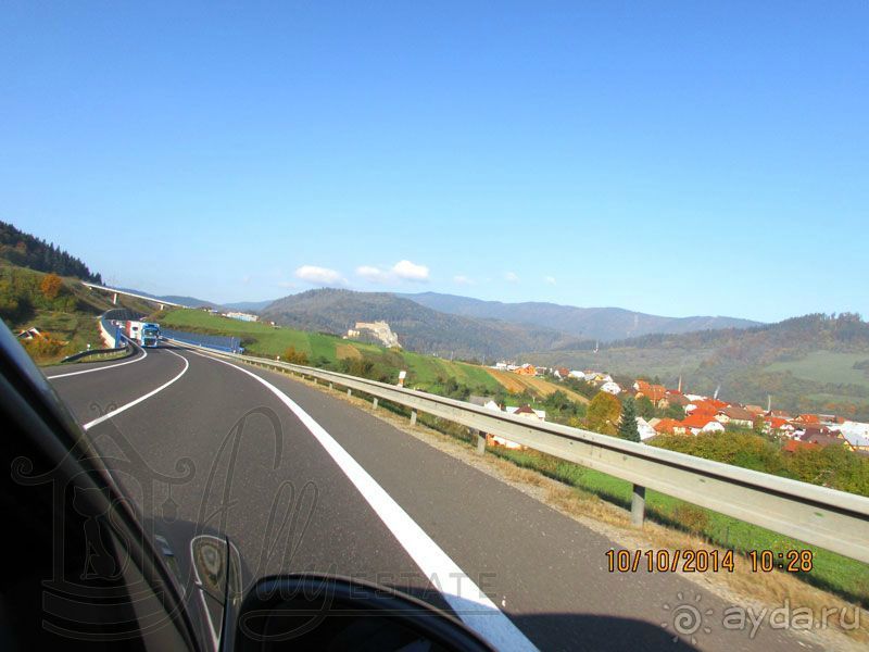 На машине из Латвии в Грецию - 10.10.2014 - день третий: Краков, Польша - Белград, Сербия