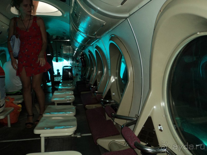 внутри лодки