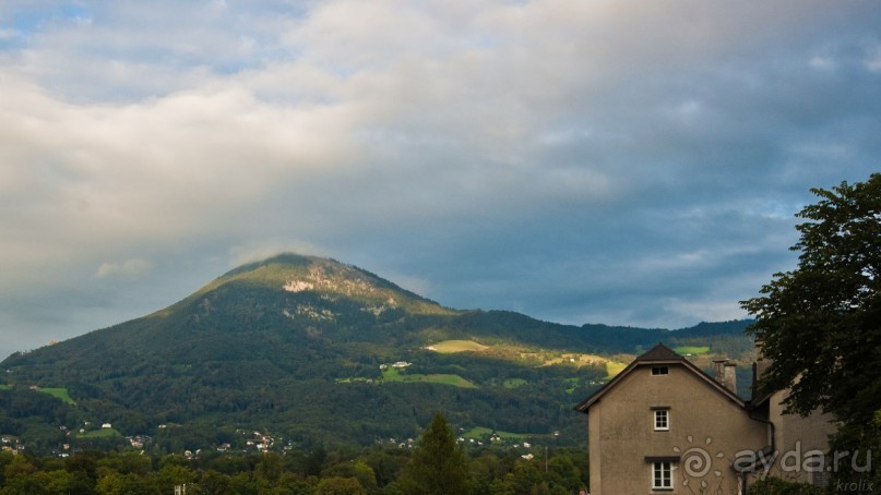 Зальцбург в картинках. Альпы, Зальцах, Кафедральный собор, замок (Цикл 1 "Новогодние иголки", №13)