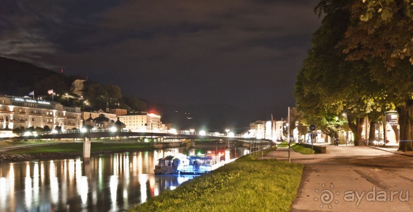 Зальцбург в картинках. Альпы, Зальцах, Кафедральный собор, замок (Цикл 1 "Новогодние иголки", №13)