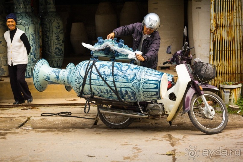 БАТ ЧАНГ - ДЕРЕВНЯ ГОНЧАРОВ В ХАНОЕ