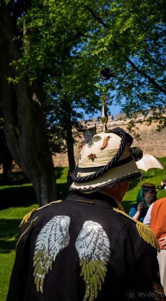 ПИКНИК СТИМ ПАНК В ЗАМКЕ В ЛИНКОЛЬНЕ 05 ИЮНЯ 2016