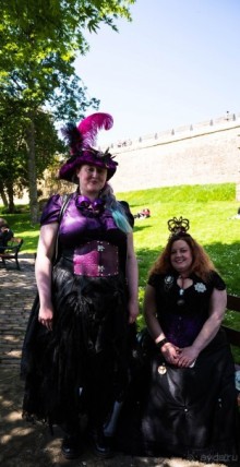 ПИКНИК СТИМ ПАНК В ЗАМКЕ В ЛИНКОЛЬНЕ 05 ИЮНЯ 2016