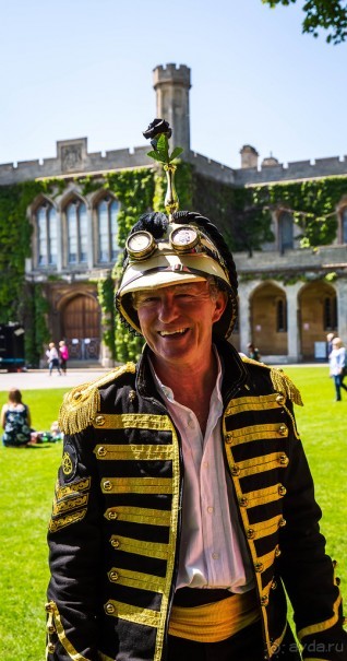 ПИКНИК СТИМ ПАНК В ЗАМКЕ В ЛИНКОЛЬНЕ 05 ИЮНЯ 2016