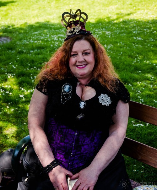 ПИКНИК СТИМ ПАНК В ЗАМКЕ В ЛИНКОЛЬНЕ 05 ИЮНЯ 2016