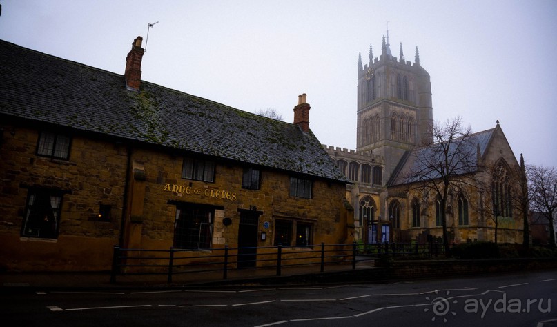 MELTON MOWBRAY В ДЕКАБРЕ - АННА КЛЕВСКАЯ И РЫНОК. TAMWORTH CASTLE И РЫНОК В ДЕКАБРЕ