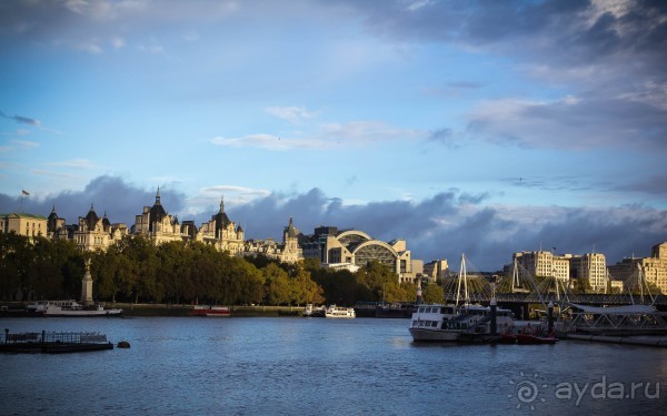 УТРО В ЛОНДОНЕ У ТЕМЗЫ