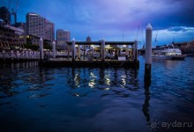 DARLING HARBOUR IN THE EVENING - SYDNEY