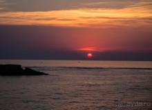 ГАЛИПОЛИ В ИТАЛИИ ВЕЧЕРОМ