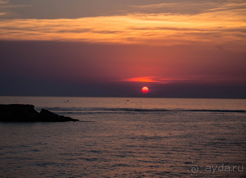 ГАЛИПОЛИ В ИТАЛИИ ВЕЧЕРОМ