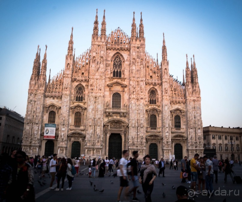 ЛА СКАЛА В МИЛАНЕ. ДУОМО В МИЛАНЕ