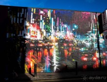 STREET ART В ЛОНДОНЕ В НОЯБРЕ 2016 В РАЙОНЕ ALDGATE EAST