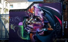 STREET ART В ЛОНДОНЕ В НОЯБРЕ 2016 В РАЙОНЕ ALDGATE EAST