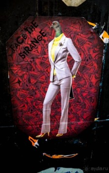 STREET ART В ЛОНДОНЕ В НОЯБРЕ 2016 В РАЙОНЕ ALDGATE EAST