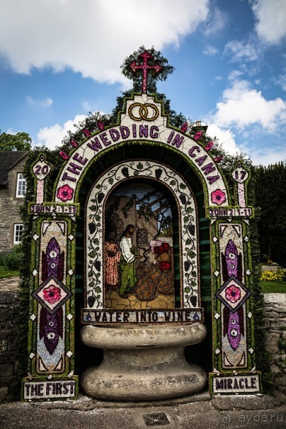 WELL-DRESSING - ДЕРЕВНЯ TISSINGTON