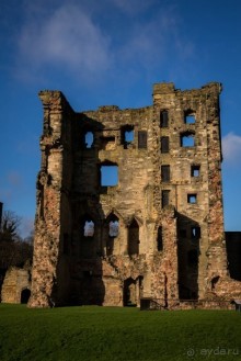ASHBY DE LA ZOUCH (Ешбі-де-ла-Zouch). ЗАМОК В ASHBY DE LA ZOUCH AND POEM BY EDWIN BROCK