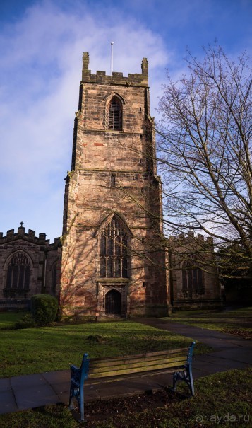 ASHBY DE LA ZOUCH (Ешбі-де-ла-Zouch). ЗАМОК В ASHBY DE LA ZOUCH AND POEM BY EDWIN BROCK