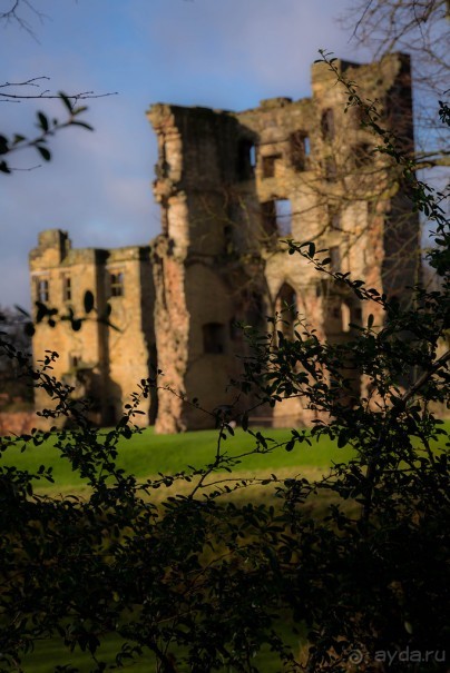 ASHBY DE LA ZOUCH (Ешбі-де-ла-Zouch). ЗАМОК В ASHBY DE LA ZOUCH AND POEM BY EDWIN BROCK