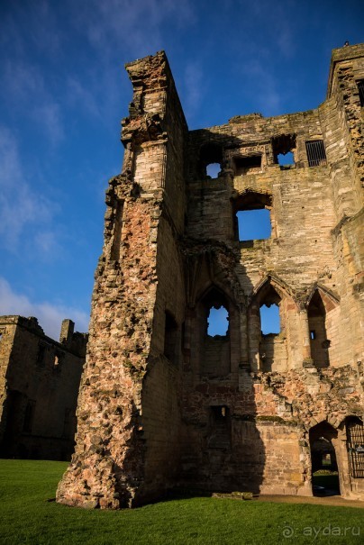 ASHBY DE LA ZOUCH (Ешбі-де-ла-Zouch). ЗАМОК В ASHBY DE LA ZOUCH AND POEM BY EDWIN BROCK