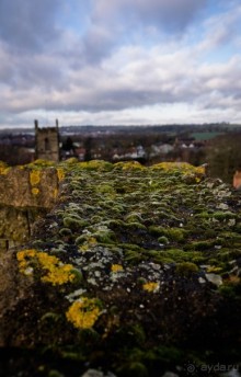 ASHBY DE LA ZOUCH (Ешбі-де-ла-Zouch). ЗАМОК В ASHBY DE LA ZOUCH AND POEM BY EDWIN BROCK