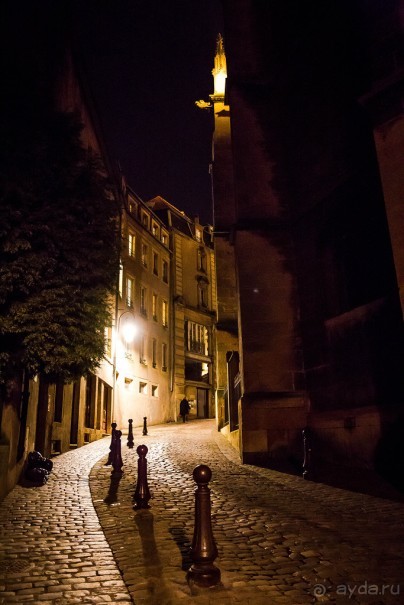 METZ, ФРАНЦИЯ - ПРОГУЛКА НОЧЬЮ