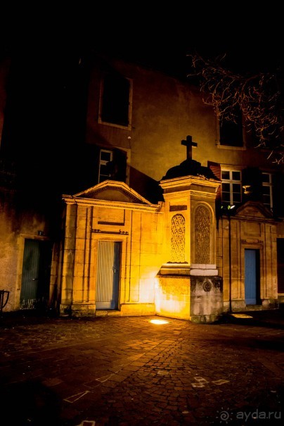 METZ, ФРАНЦИЯ - ПРОГУЛКА НОЧЬЮ