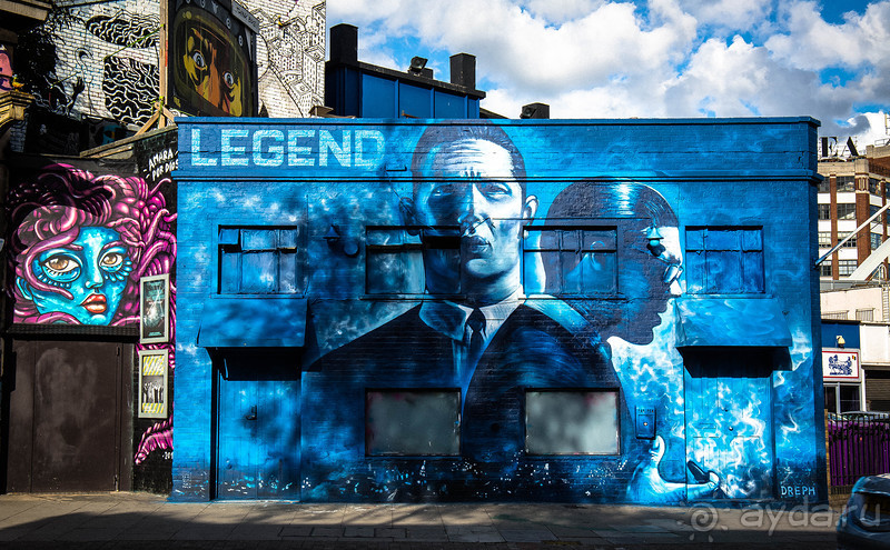 Альбом отзыва "SHOREDICH STREET ART (ЛОНДОН)"
