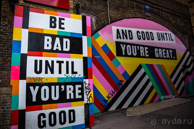 SHOREDICH STREET ART (ЛОНДОН)