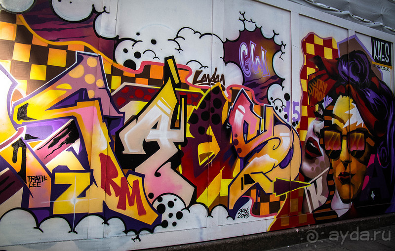Альбом отзыва "SHOREDICH STREET ART (ЛОНДОН)"