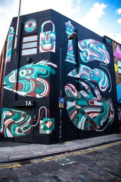 SHOREDICH STREET ART (ЛОНДОН)