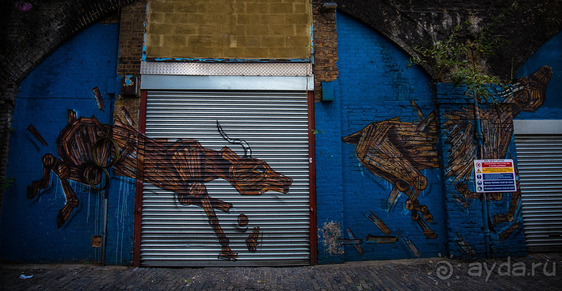 Альбом отзыва "SHOREDICH STREET ART (ЛОНДОН)"