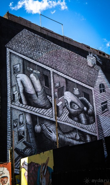 SHOREDICH STREET ART (ЛОНДОН)