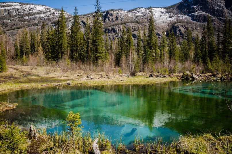 ГОЛУБОЕ ОЗЕРО НА АЛТАЕ