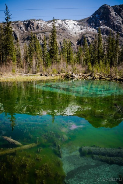 ГОЛУБОЕ ОЗЕРО НА АЛТАЕ