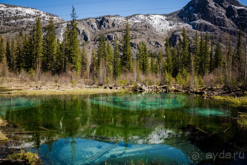 ГОЛУБОЕ ОЗЕРО НА АЛТАЕ