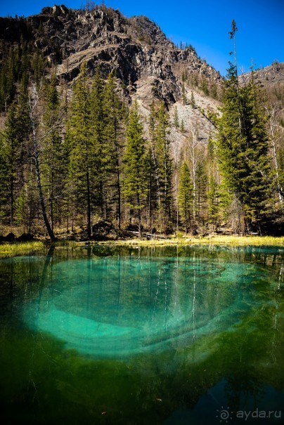 ГОЛУБОЕ ОЗЕРО НА АЛТАЕ